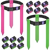 Uikro Flag Football Belts, 14 Player Flag Football Set with 42 Flags for Adults Youth Kids, Sports Training Competition