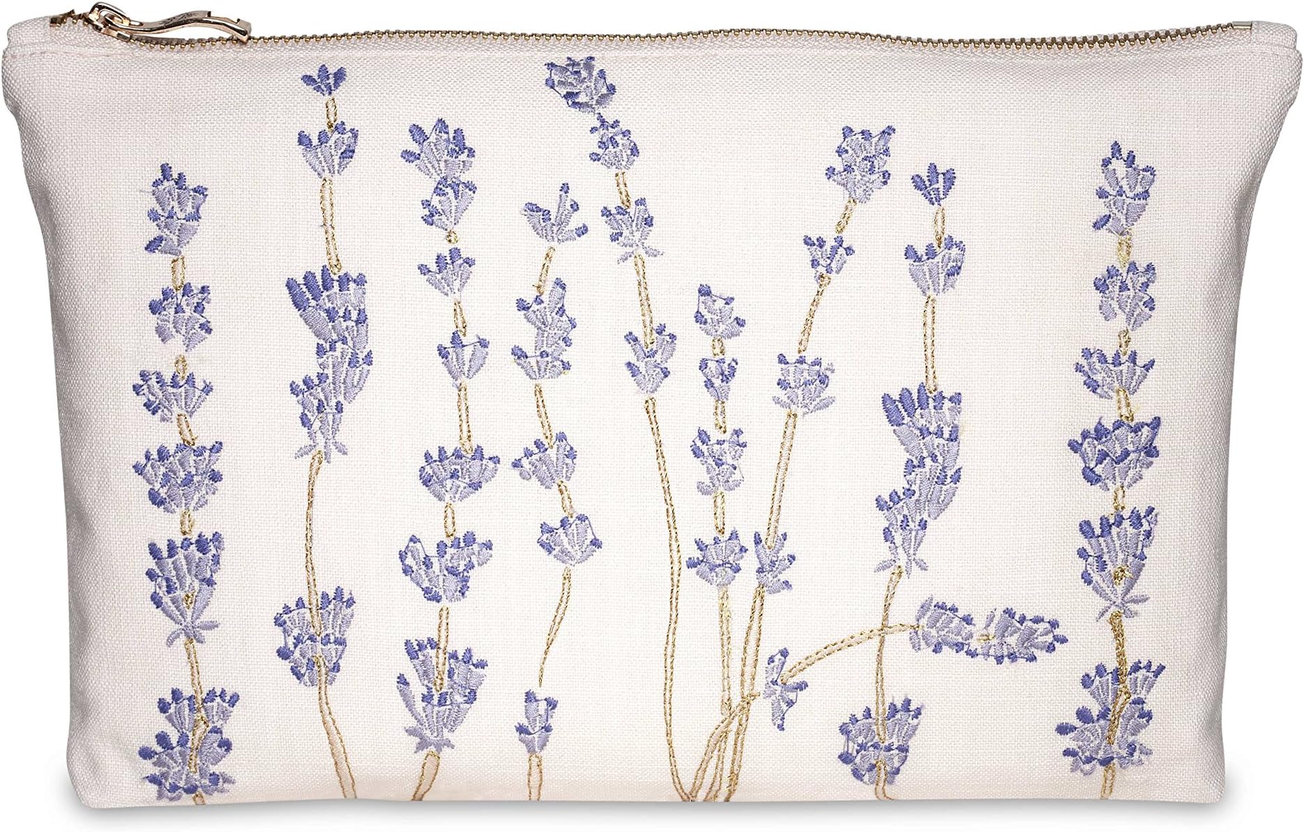 Elizabeth Scarlett Lavandou Travel Pouch, Parchment