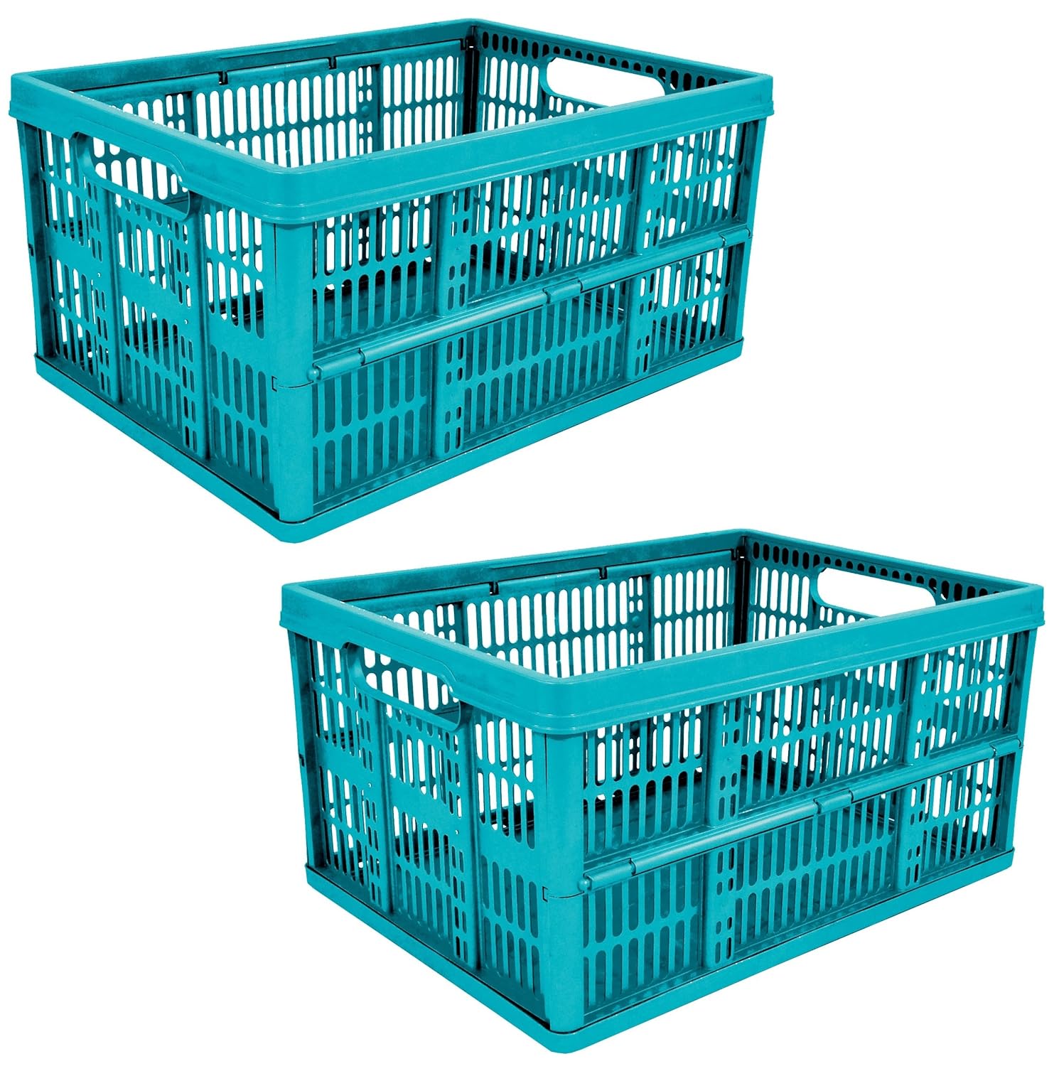 Foldable Plastic Desk Organizer Collapsible Plastic Folding Storage Box Basket Cosmetic