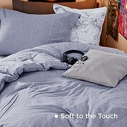 Bedsure Twin/Twin XL Comforter Set Kids - Blue Twin