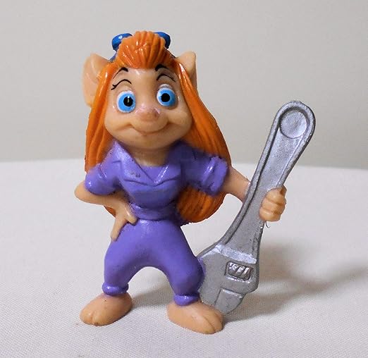 Amazon ガジェット Gadget Chip N Dale Rescue Rangers チップとデールの大作戦 レスキューレンジャーズ Usケロッグ おまけトイ 1991年 ディズニー ロボット ソフビ人形 ホビー