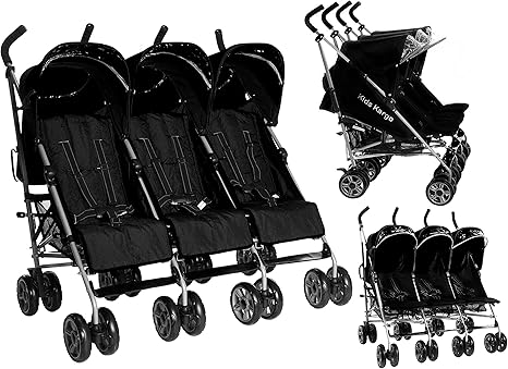 triple pushchair uk