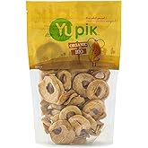 Yupik Organic Dried Apple Rings, 1 lb (16 oz), Kosher, Soft Dried Fruits, Peeled Apple Slices, No Added Sugar, Oil-Free, Source of Fiber, Healthy Snacks, Ideal for Baking & Topping