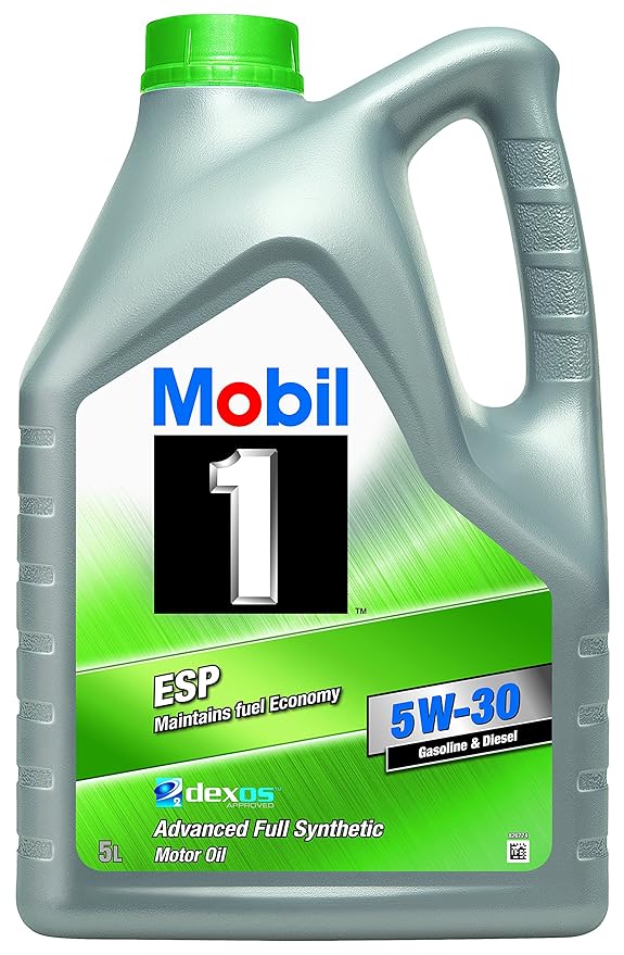 Mobil 1 154296 ESP 5W-30 Hochleistungsmotorenöl, 5 L 5L