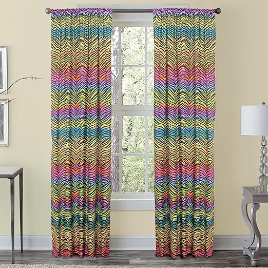 Amazon Com Veratex Rainbow Collection Children S Zebra Pattern