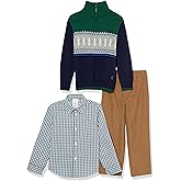 IZOD Boys' 3-piece Sweater, Dress Shirt, and Pants Set