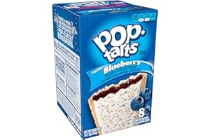 Pop-Tarts Breakfast Toaster Pastries, Frosted Blueberry Flavored, 14.7 oz (8 Count)