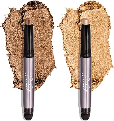 Julep Eyeshadow 101 Crème-to-Powder Bronze & Warm Gold Stick