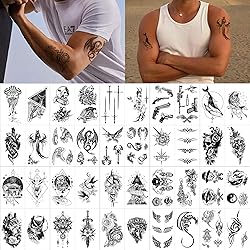 80 Sheets Temporary Fake Small Hand Finger Neck