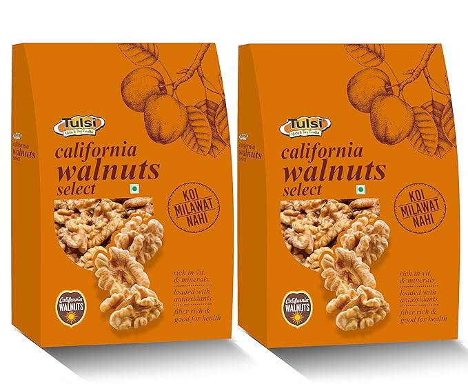 Tulsi California Walnut Kernels Select 400g (200g x 2)