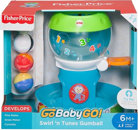 fisher price swirl n tunes gumball
