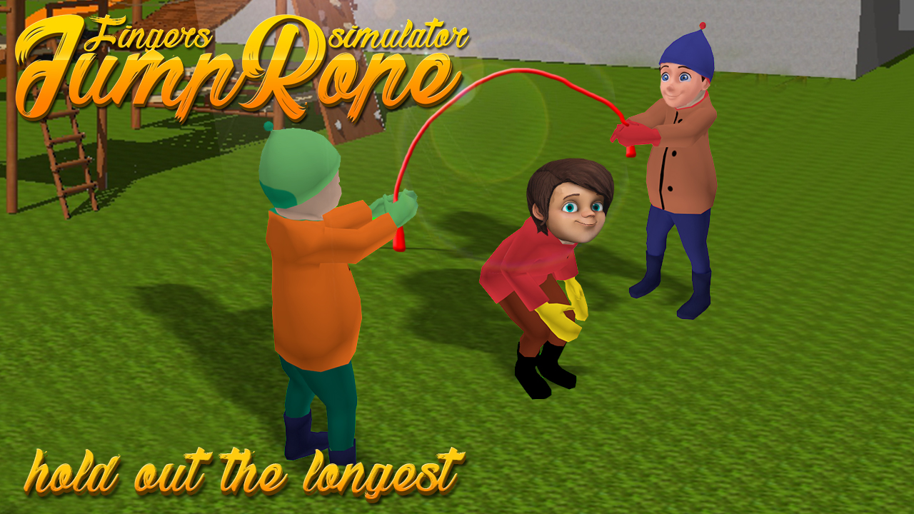 Fingers Jump Rope Simulator