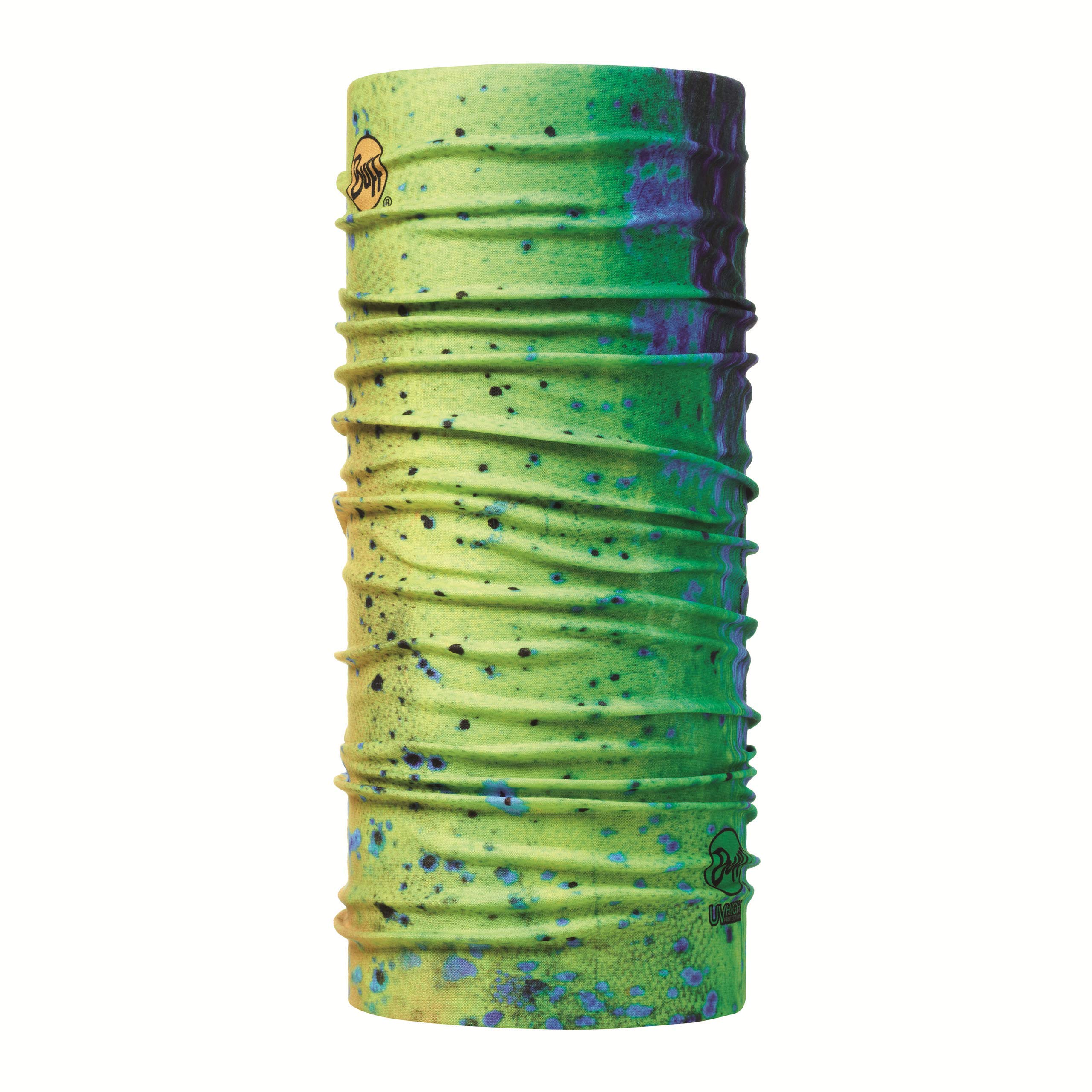 Buff Men's Uv+ Coolnet, Fluorescent Green/Blue, One Size, 119450.555.10.00