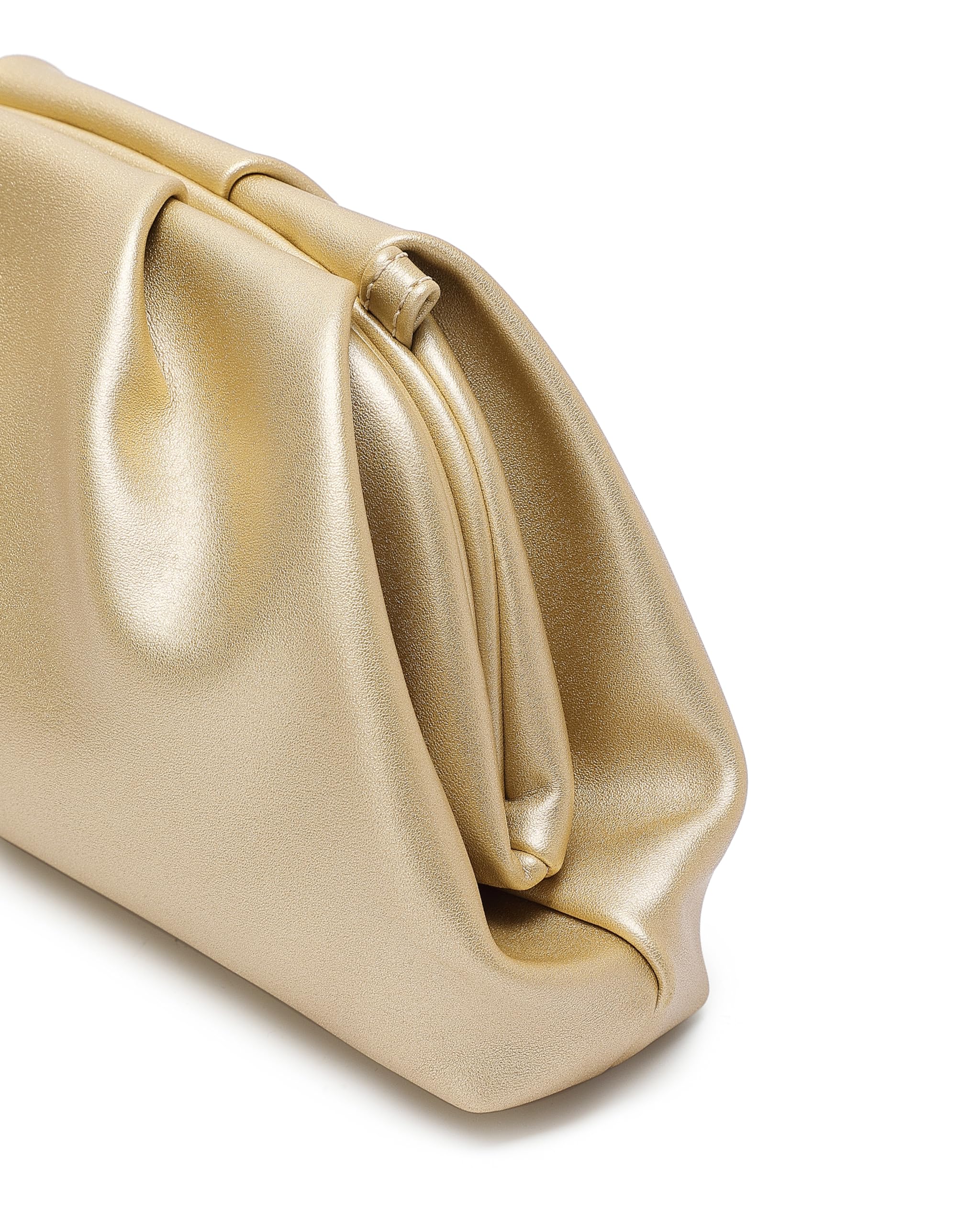 YUWITA Soft PU Leather Clutch Purses for Women Formal Elegant Luxurious Evening Bag