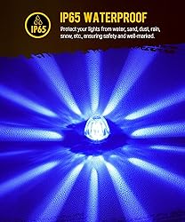 Partsam 2Pcs Glass Watermelon Lights [Patent