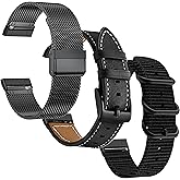Anrir for Fitbit Versa 4 Bands, Replacement Watch Strap for Fitbit Versa 4/ Versa 3, Fitbit Sense 2/Sense Bands for Women Men-3 Pack