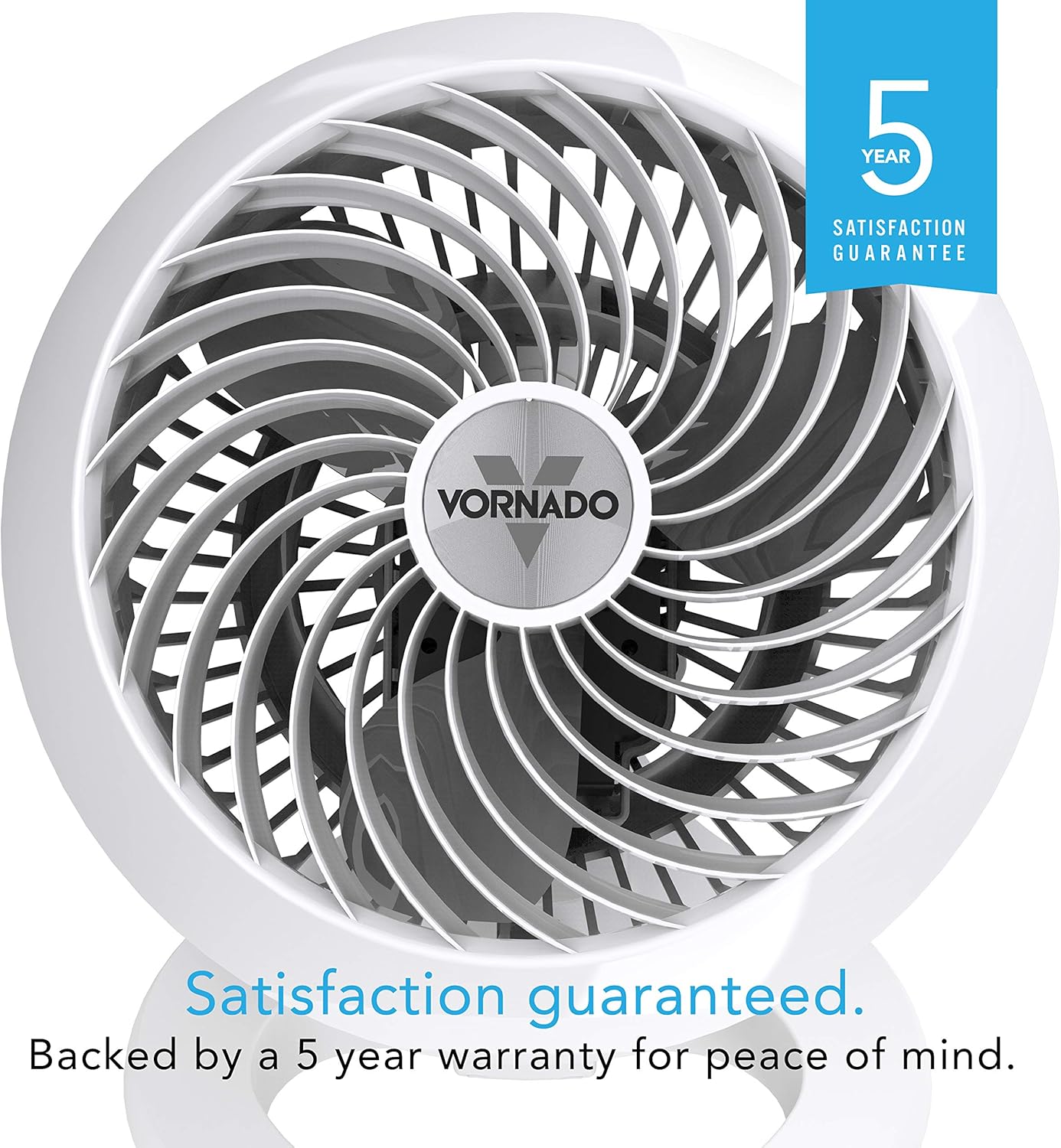 Vornado 460 Small Whole Room Air Circulator Fan with 3 Speeds, 460-Small, White: Home & Kitchen