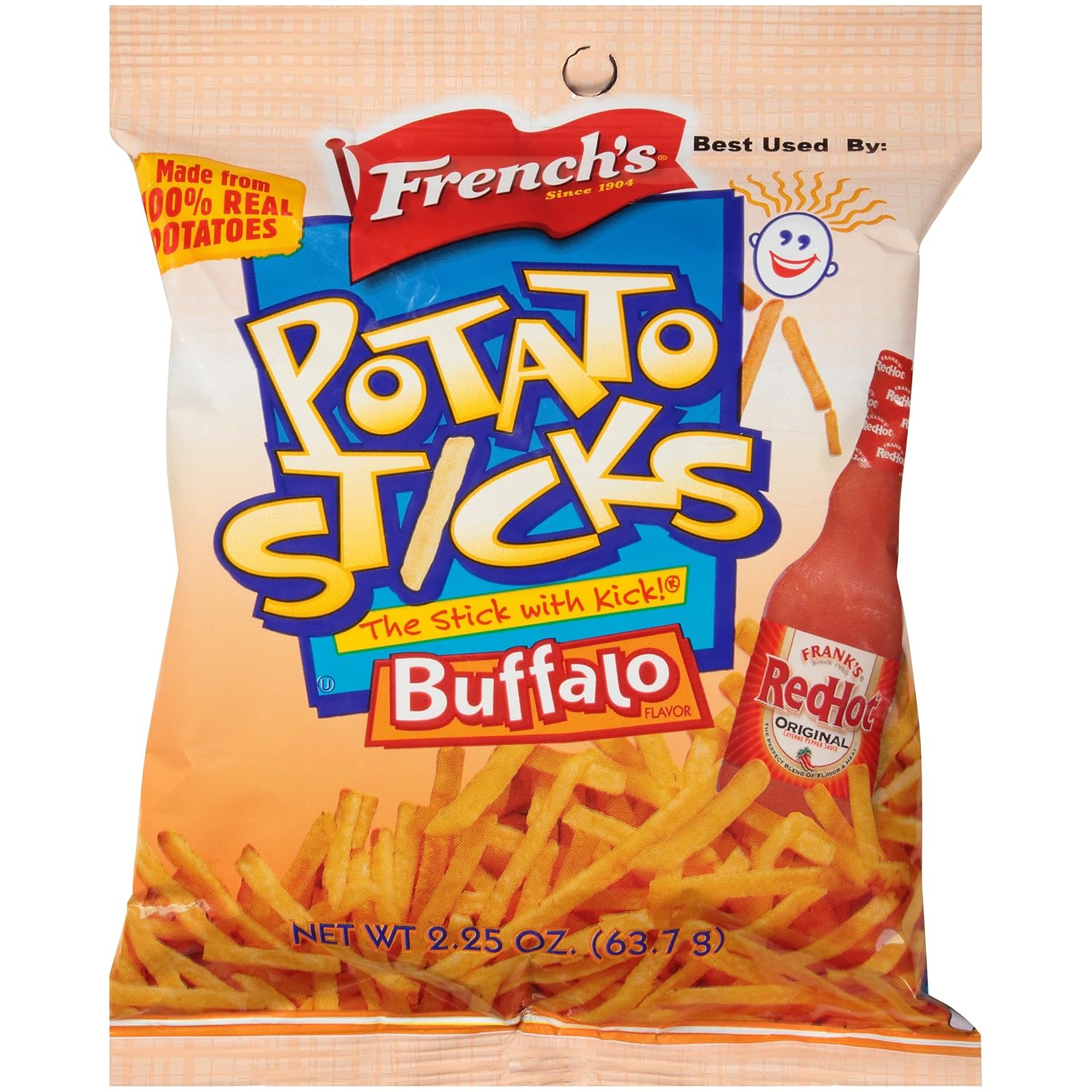 French's Buffalo Potato Sticks, 2.25 OZ