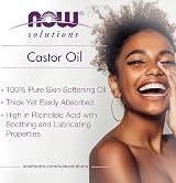 NOW Foods Castor Oil Expeller Pressed 475g Pure Natural Skin Hair Emollient view 4
