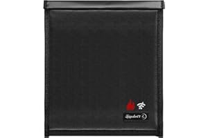 Faraday Bags for Laptops Tablets Phones (20 x 15 Inch)- LEICESTERCN Faraday Cage Key Fob Protector Anti-Hacking NFC/WiFi/Blue