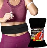 ThermoDR Wheat Bags Microwavable Heat Pack Black - Lavender Scent UK Wheat
