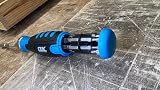 OX Tools Pro Heavy Duty Multibit Ratchet Screwdriver Multicolor view 7