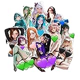 60pcs Hentai Stickers for Adults -Anime Waifu