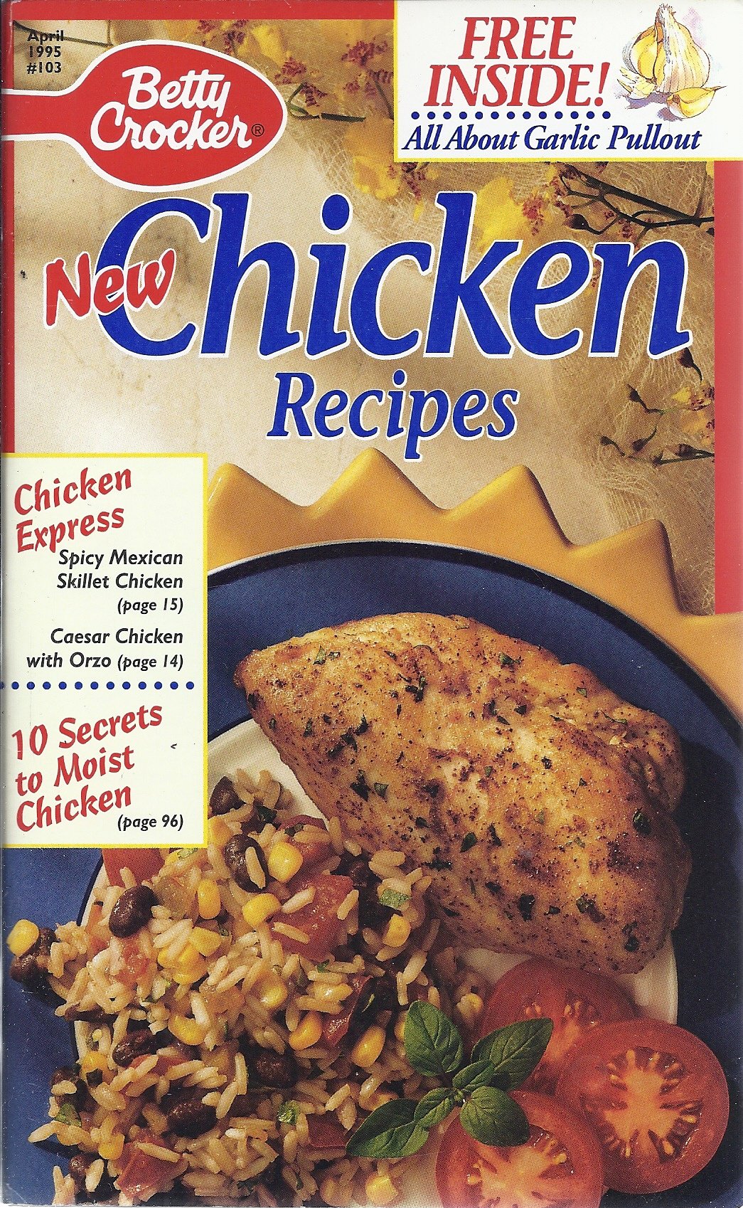 New Chicken Recipes Betty Crocker April 1995 Diane New Chicken Recipes Betty Crocker April 1995 Diane