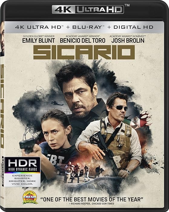 Sicario [4K Ultra HD + Blu-ray + Digital HD]