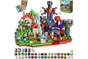 MAGNETOPIA Magnetic Blocks - 500 PCS Magnetic Building Blocks Cubes, Magnet Toys for Kids Age 3+, Toy Building Set for Kids, Magnets Stacking Construction Birthday Gifts for Boys Girls Age 4-8, 8-12