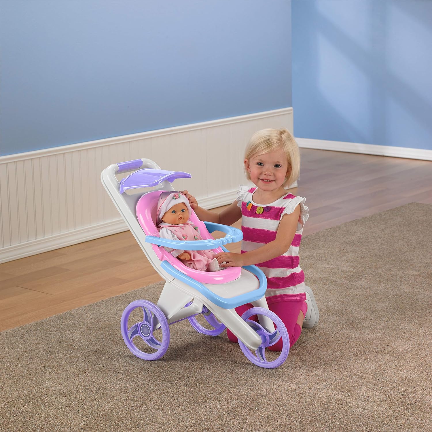 shop with me stroller by american plastic toys
