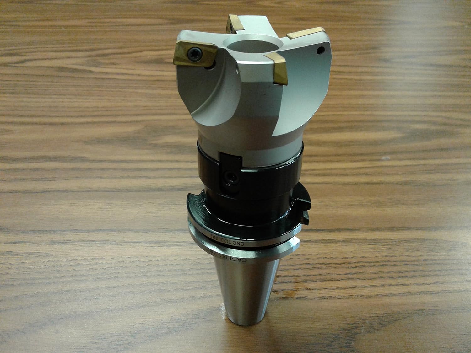 CAT40 arbor,APKT 50675AP25 21/2 75 degree indexable face shell mill