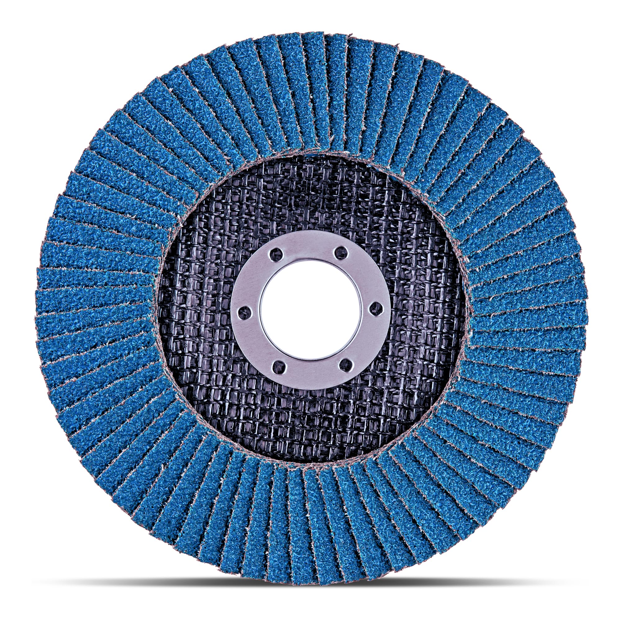 Flap Discs Ø115mm Grit 60 10 Pcs Blue Inox Fan Grinding Discs for Angle Grinder Professional Sanding Wheels