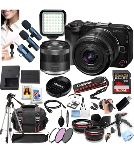 Amazon.com : Canon EOS R50 V 24.2MP APS-C Mirrorless Camera with