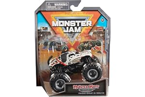 Monster Jam, Official Monster Mutt Dalmatian Monster Truck, Die-Cast Vehicle, 1:64 Scale, Kids Toys for Boys Ages 3 and up