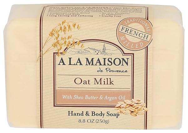 A LA MAISON OAT MILK BAR SOAP, 8.8...