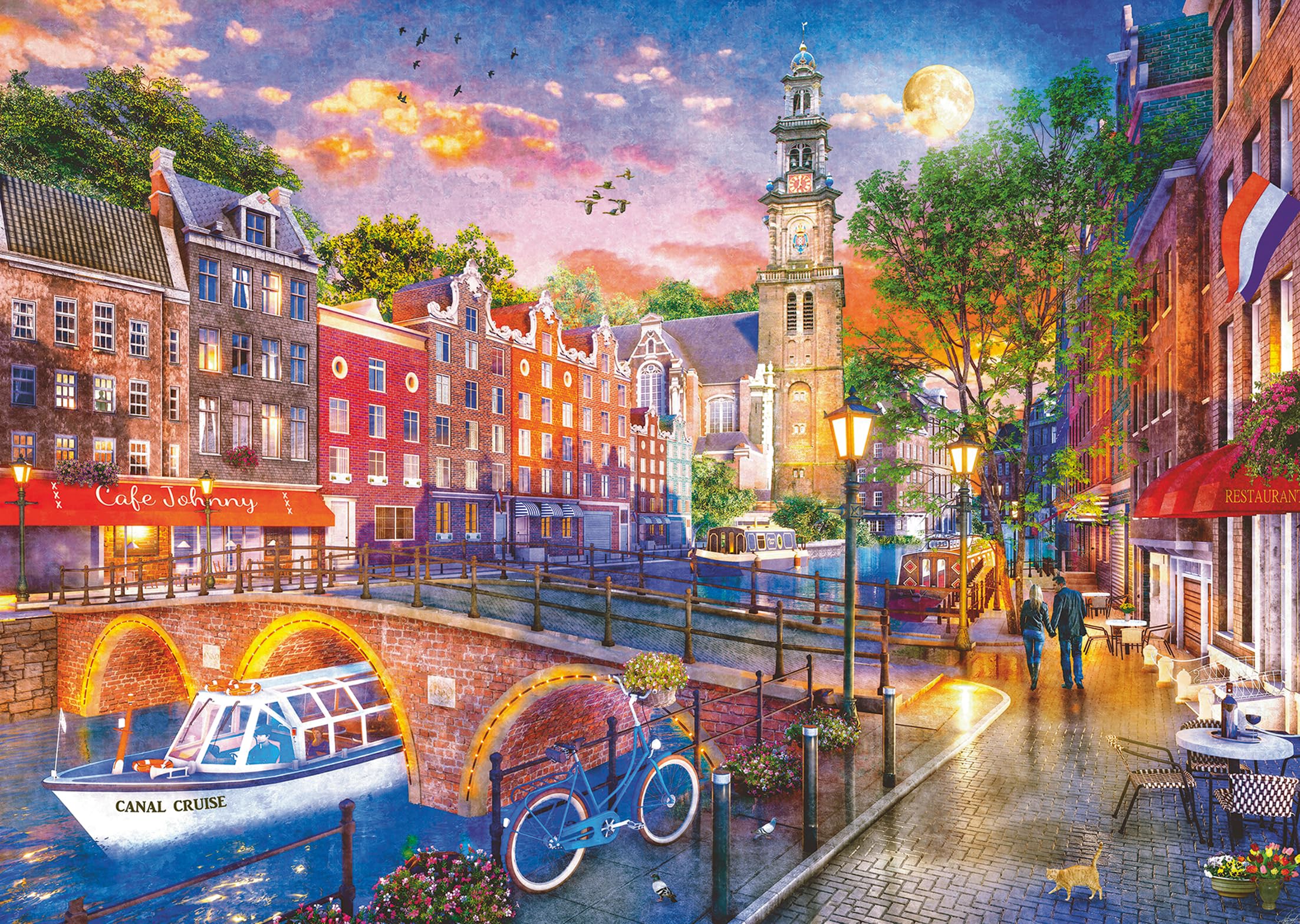 Ravensburger Amsterdam 1000 Piece Jigsaw Puzzles for Adults and Kids Age 12 Years Up