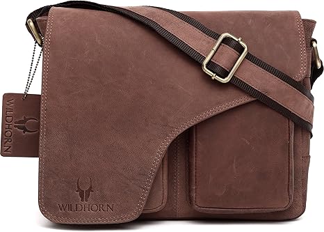 wildhorn leather messenger bag