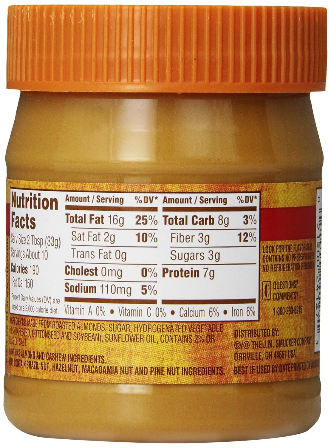 Almond Butter Nutrition Runners High Nutrition