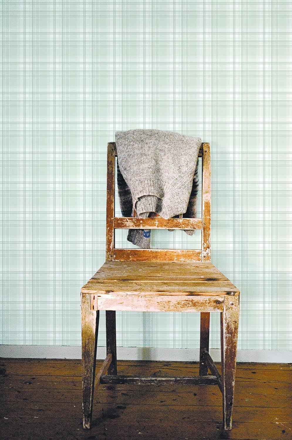 Galerie G56307 Nordic Elements Tartan Design Wallpaper, Grey, 10m x 53cm - Image 5