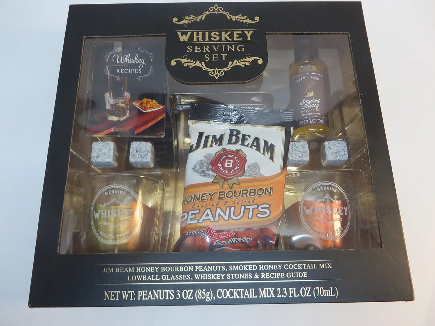 Amazon Com Whiskey Serving Set Mixed Drinkware Sets