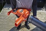 Flymo PowerVac 2700 Electric Garden Blower Vacuum Mulcher 2700W Orange view 6