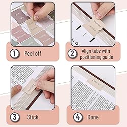 Mr. Pen- Spanish Bible Tabs, 75 pcs, Boho