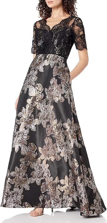 adrianna papell black gowns