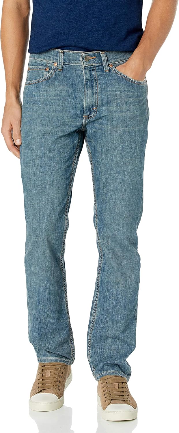 lee regular fit bootcut jeans