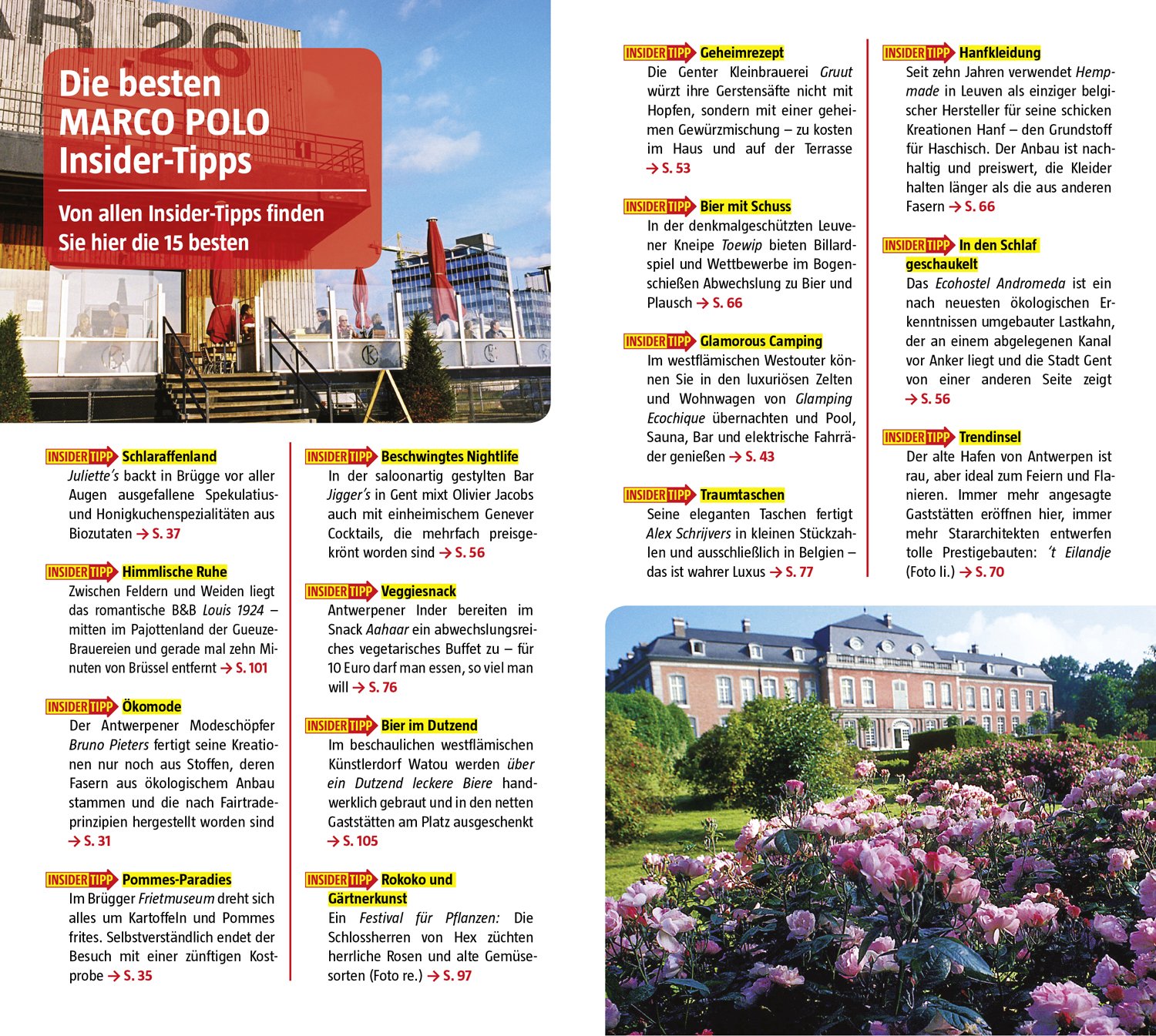 Marco Polo Reisefuhrer Flandern Antwerpen Brugge Gent