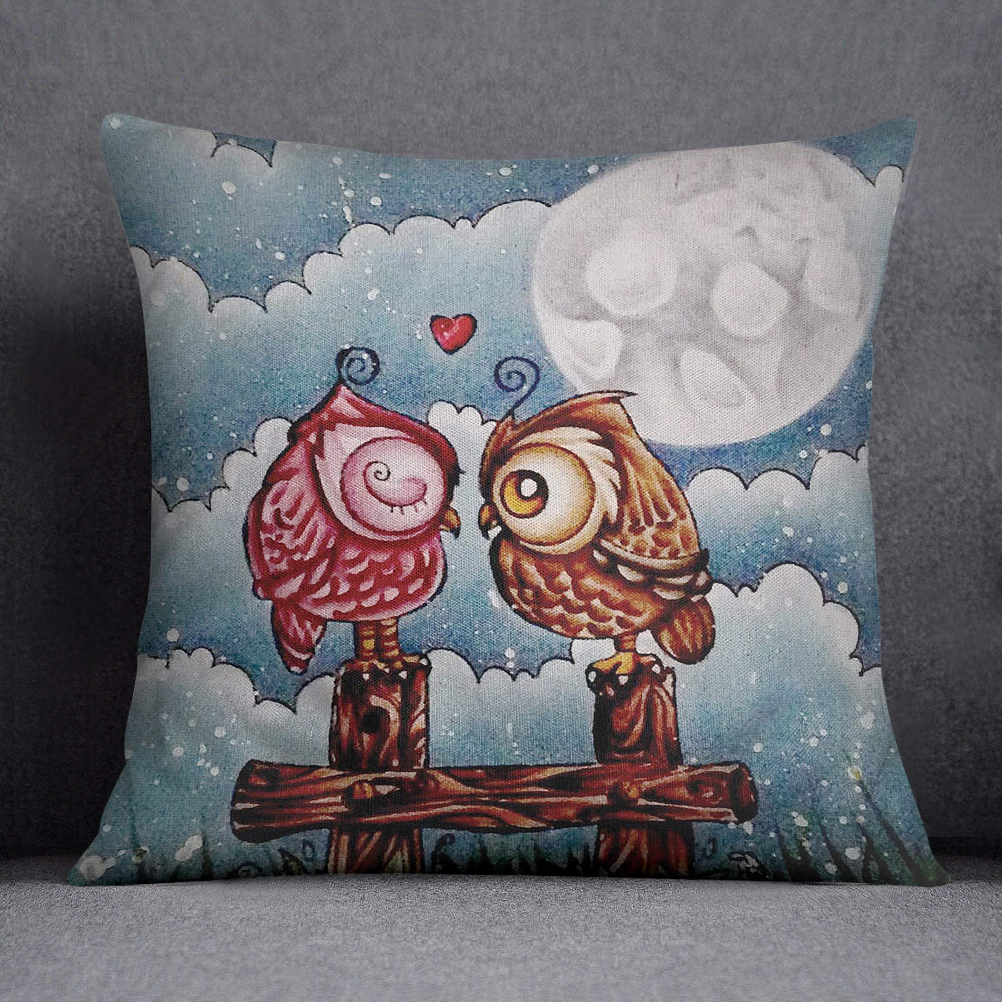 Bonamaison Decorative Cushion Cover, Throw Pillow Case, Size: 45X45 Cm - Designed and Manufactured in Turkey
