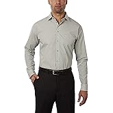 Kenneth Cole Mens Dress Shirt Regular Fit Checks and Stripes (Patterned)