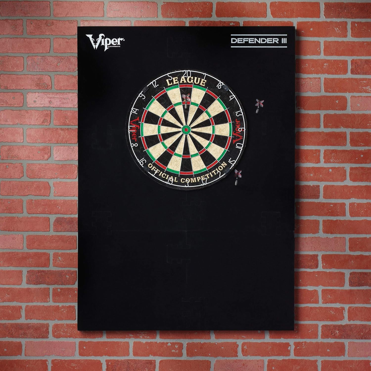 Viper Defender III Extended Length Dartboard Surround Wall Protector : Sports & Outdoors