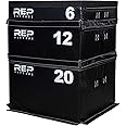 REP FITNESS Foam Soft Plyo Box for Plyometric Exercises and Conditioning - 24/20/12/6/4 Sizes – Safer Design